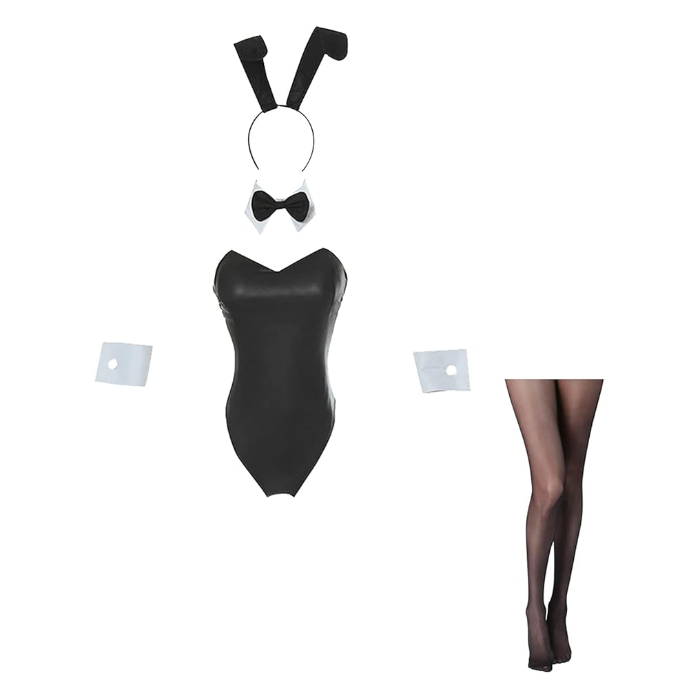 バニーガールコスチューム ブラック ストライプ Amazon.co.jp: Party City トキメキグラフィティ コスプレ